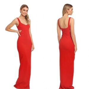 Likely Lillianna Maxi Gown Red NWT